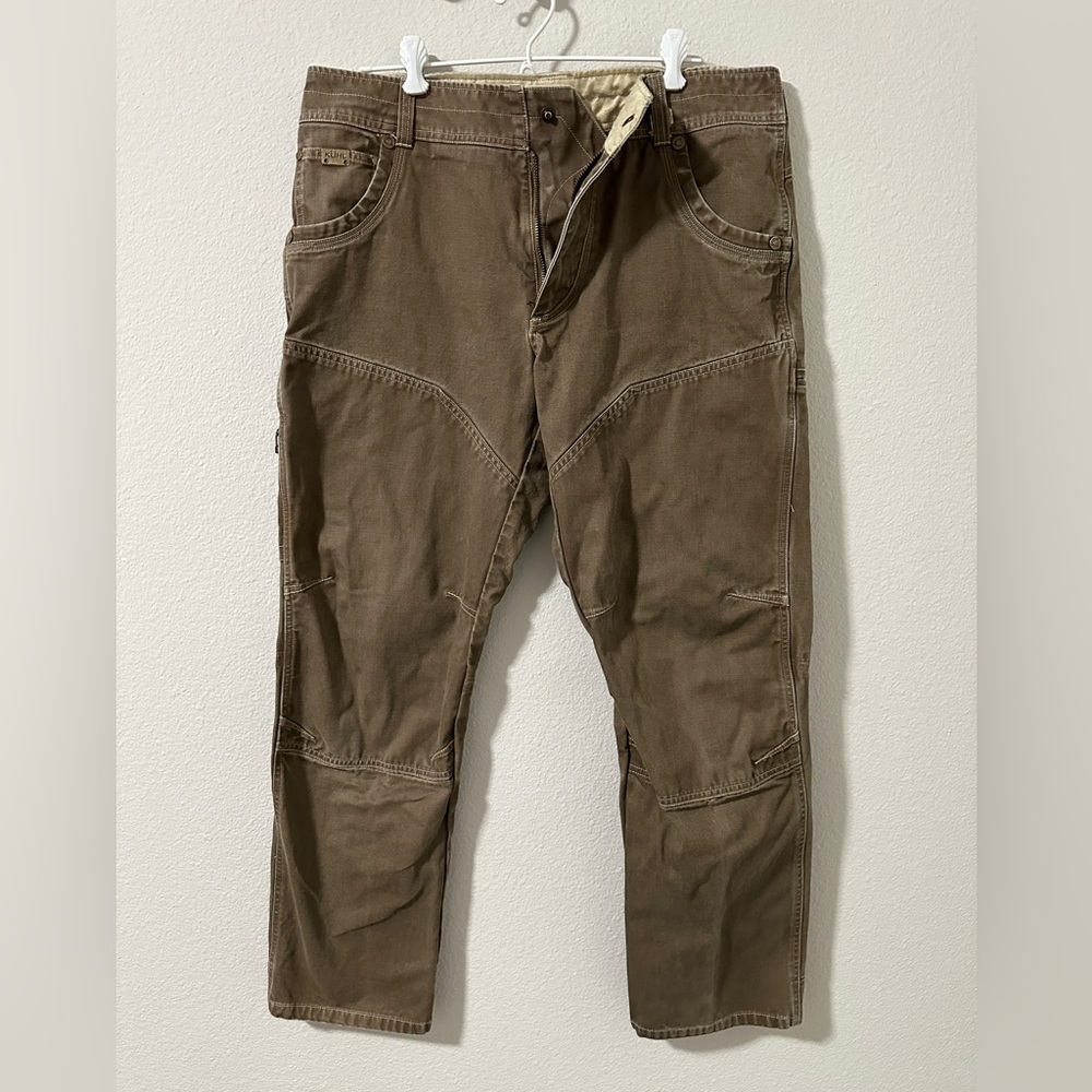Kuhl Men’s Canvas Pants 34 waist 32 length